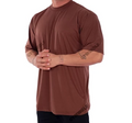 Camiseta Oversized Streetwear Masculina Gola Alta