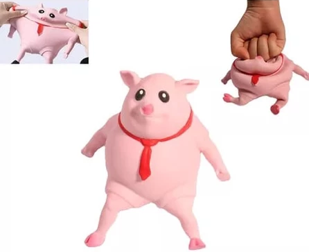 Brinquedo porquinho de apertar
