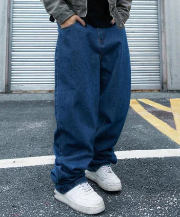 Calça Jeans Balão larga masculina