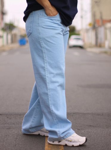Calça Jeans Balão larga masculina