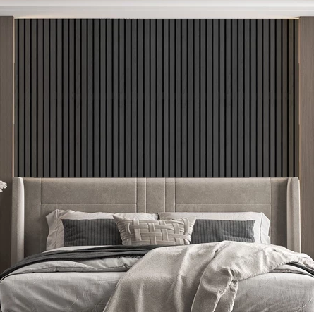 Papel De Parede Ripas De Madeira Efeito Visual 3D
