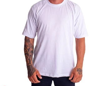 Camiseta Oversized Streetwear Masculina Gola Alta
