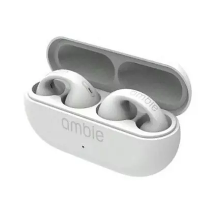 Fones De Ouvido Sem Fio Ambie 5.0 TWS Bluetooth Condução De Ossos