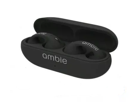 Fones De Ouvido Sem Fio Ambie 5.0 TWS Bluetooth Condução De Ossos